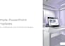 design a modern professional powerpoint presentation with realistic visual